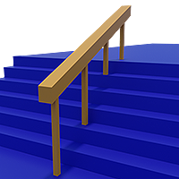 square handrail