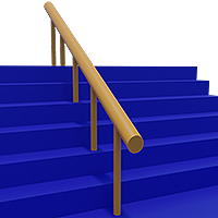 round handrail