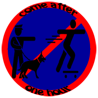 come after one hour