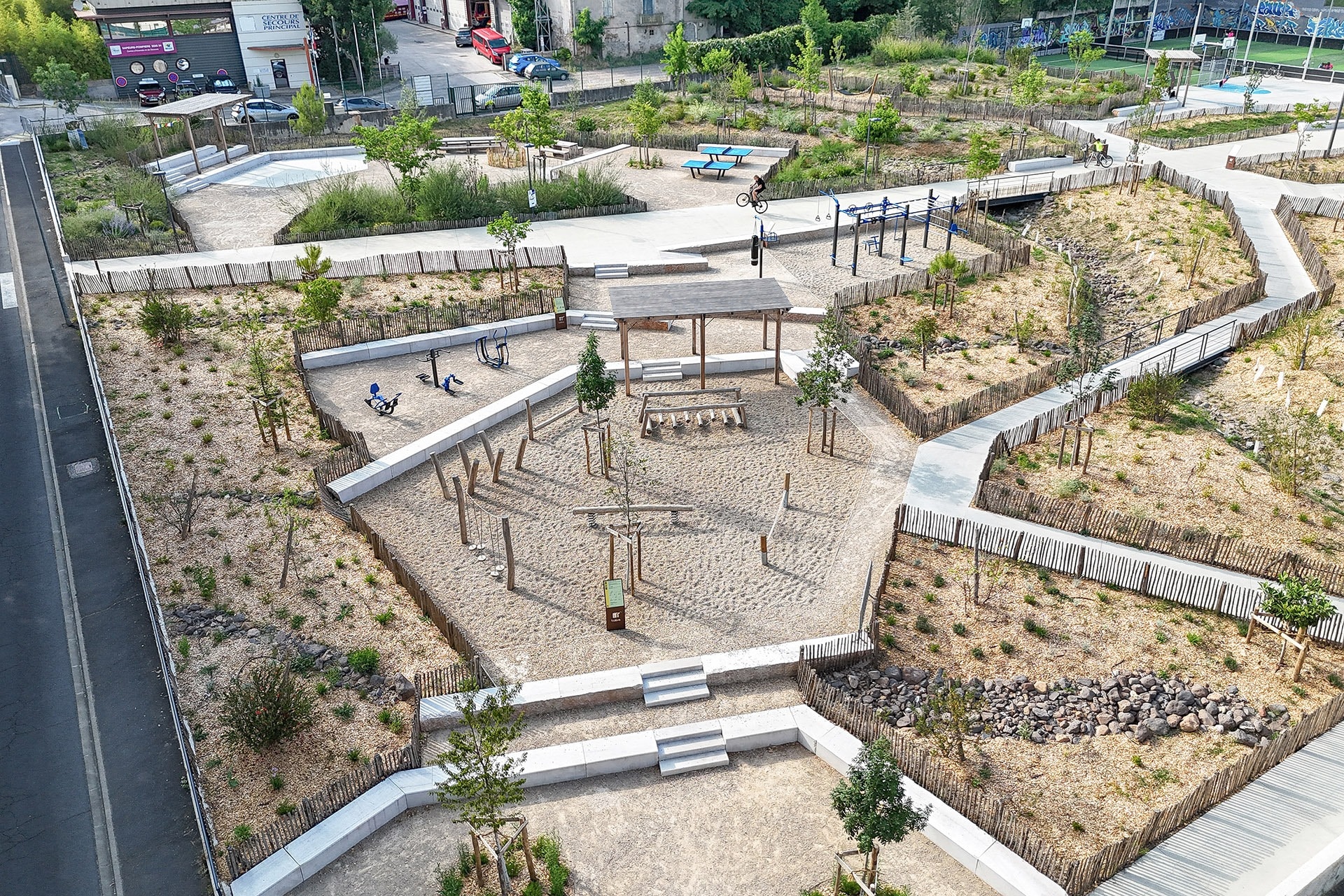 Parc du Grézac Skatepark Lodève Skate Spot 4/5