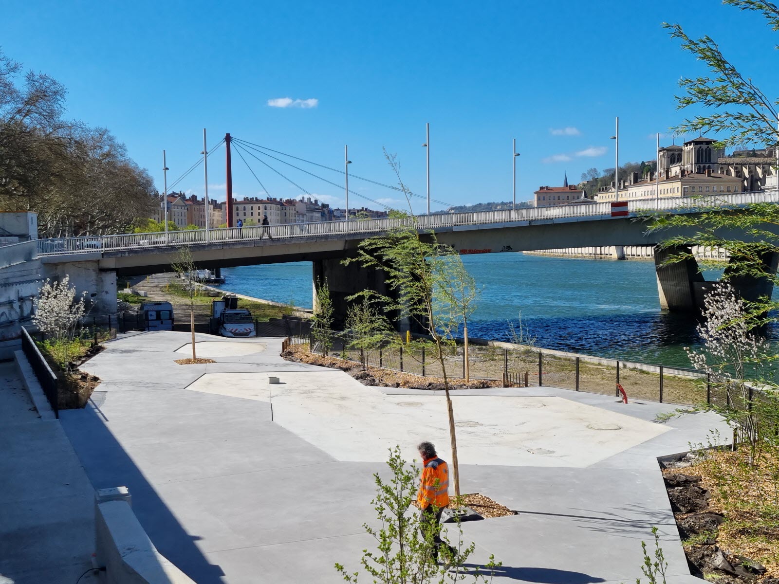 Terrasses Presqu' Ile Spot Street Lyon Skate Spot 3/5