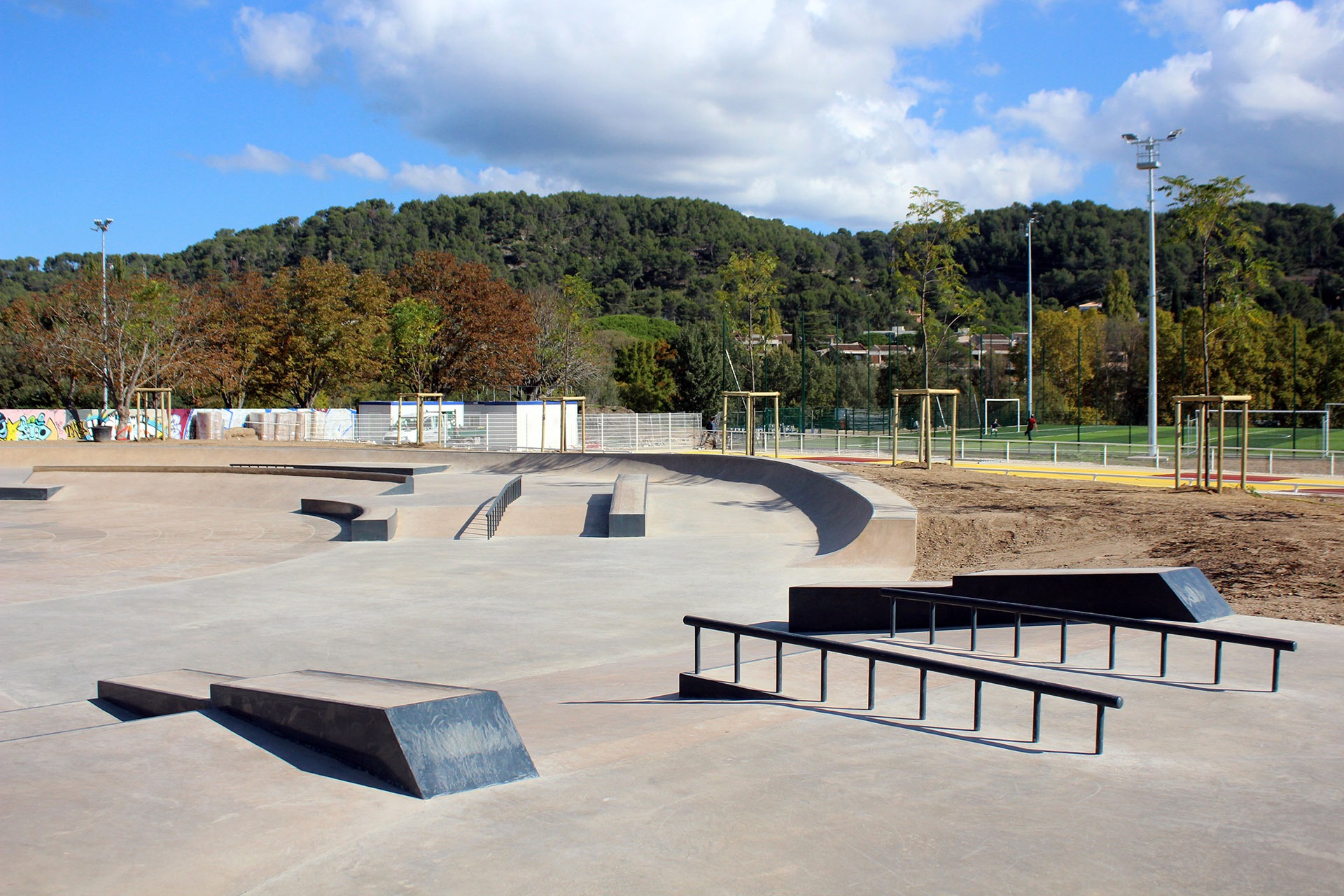 Carcassonne Skatepark Aix en Provence Skate Spot 4/5