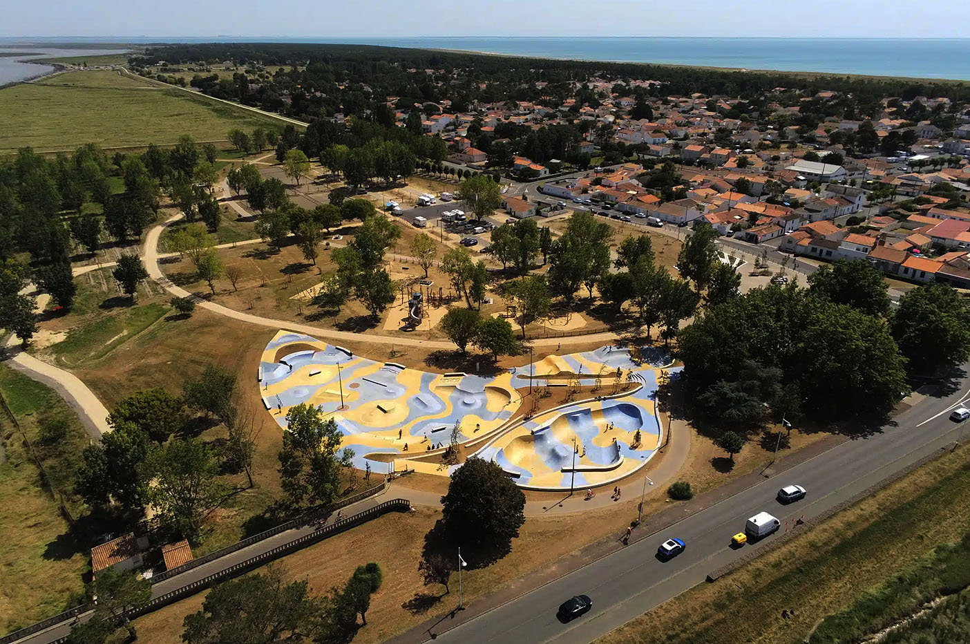La Faute sur Mer Skatepark L' Aiguillon la Presqu'île Skate Spot 5/5