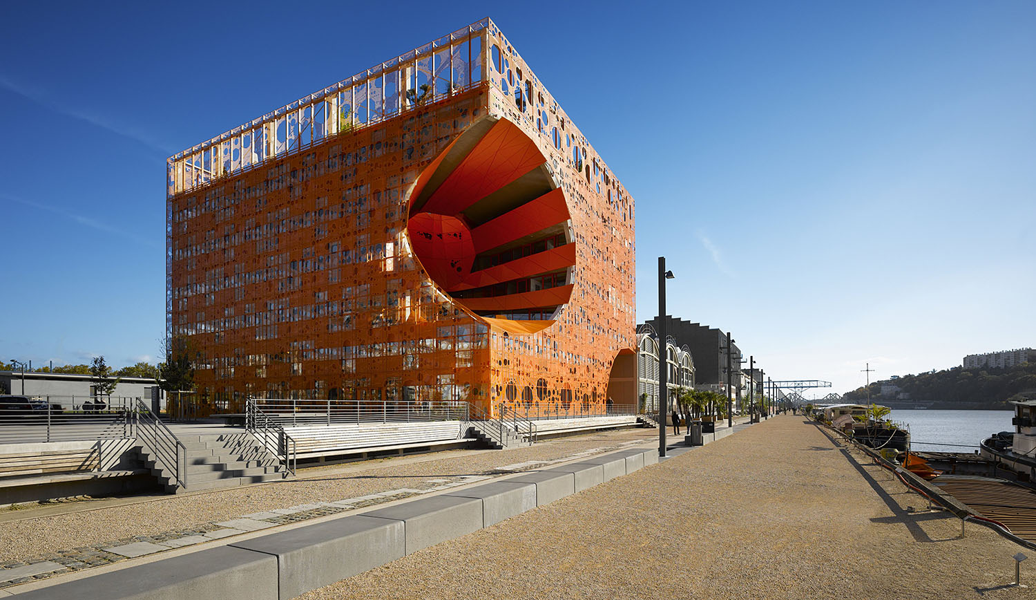 Cube Orange Lyon Skate Spot