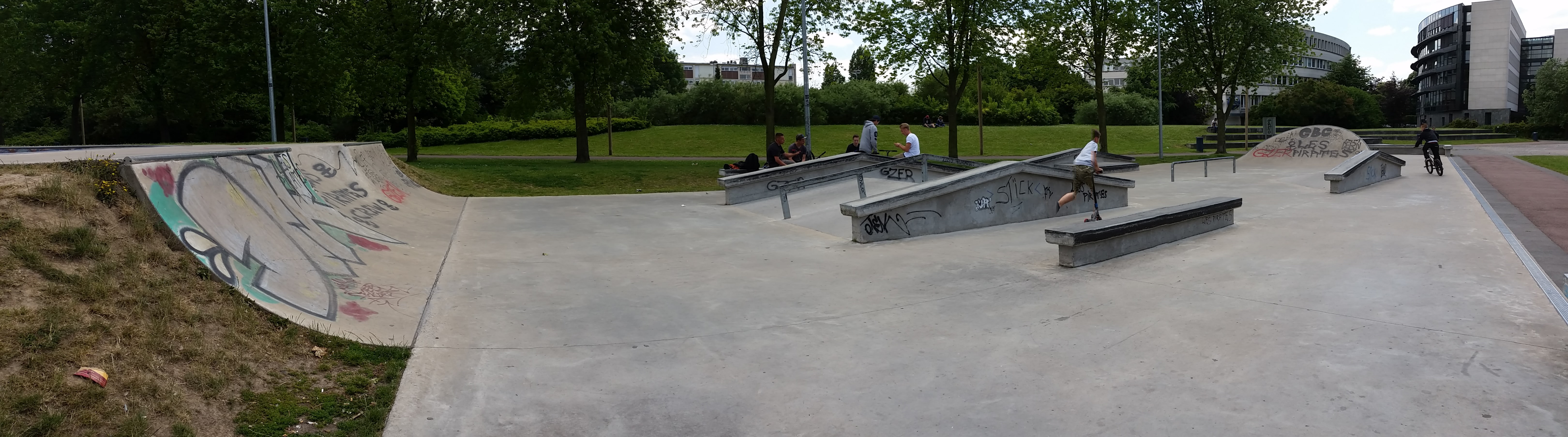 Cité U L' Arsenal Douai Skate Spot