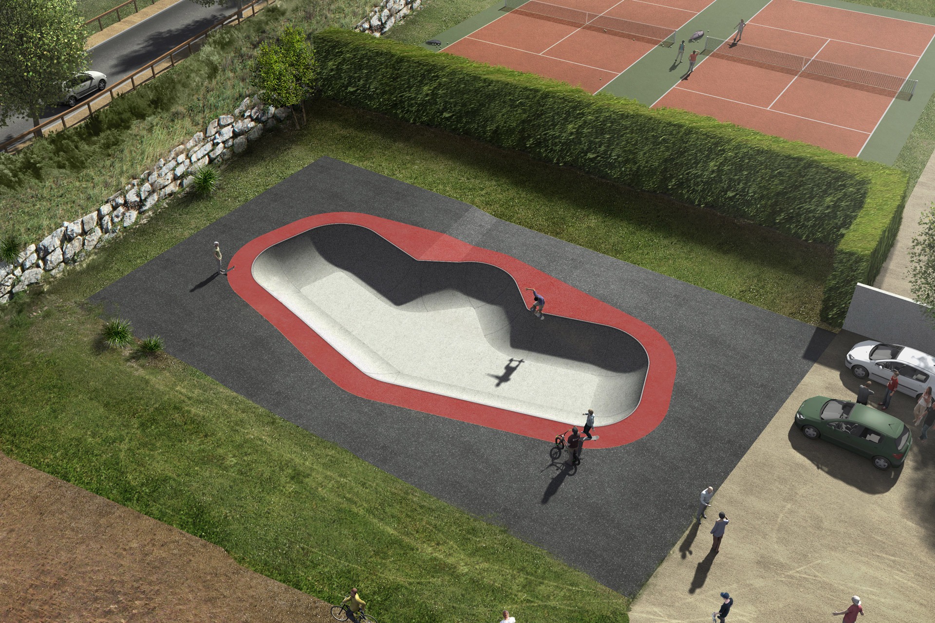 Mirabel Bowl Mirabel aux Baronnies Skate Spot 4/5