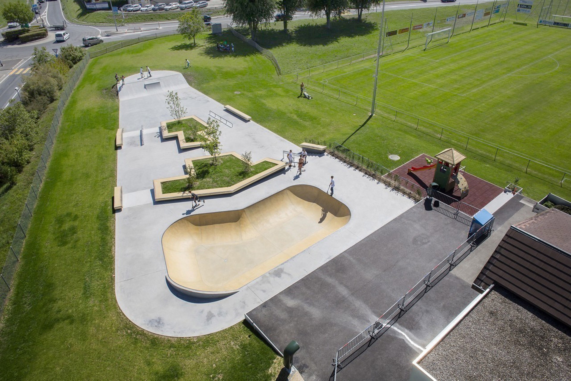 Cheseaux Cheseaux sur Lausanne Skate Spot