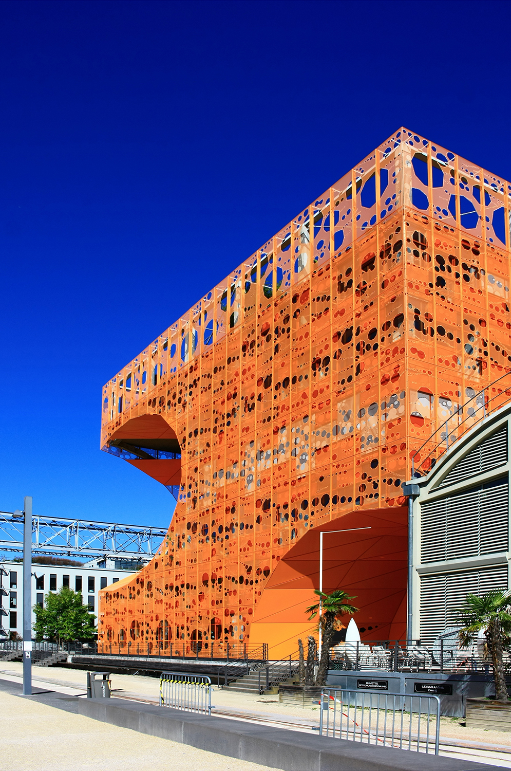 Cube Orange Spot Street Lyon Skate Spot 3/5