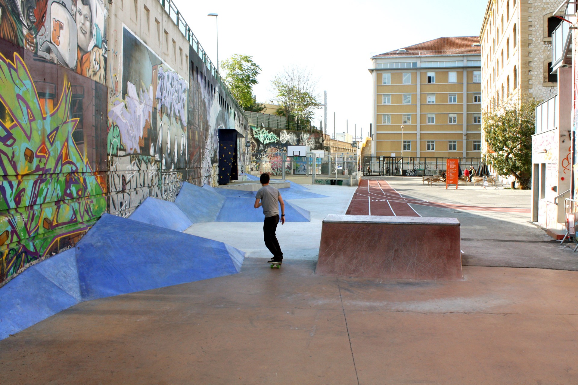 La Friche Belle de Mai Marseille Skate Spot