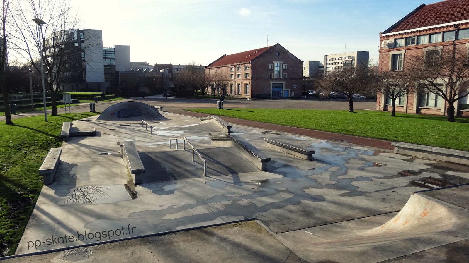 Cité U L' Arsenal Douai Skate Spot
