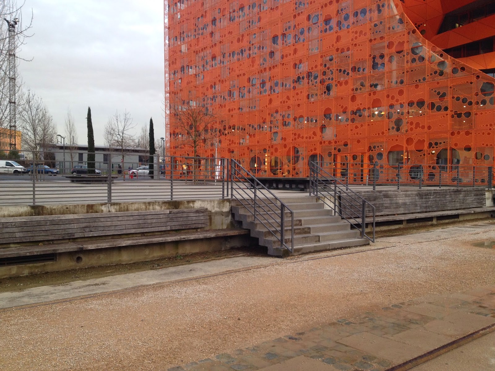 Cube Orange Spot Street Lyon Skate Spot 3/5