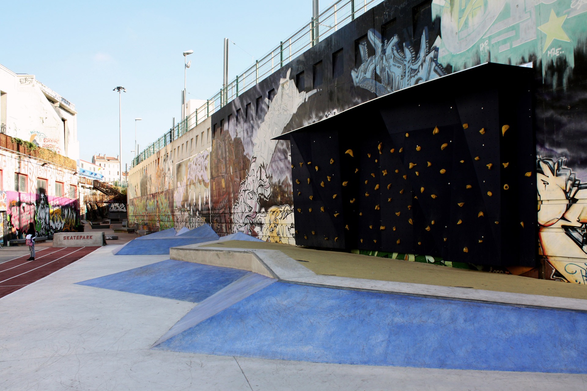 La Friche Belle de Mai Marseille Skate Spot