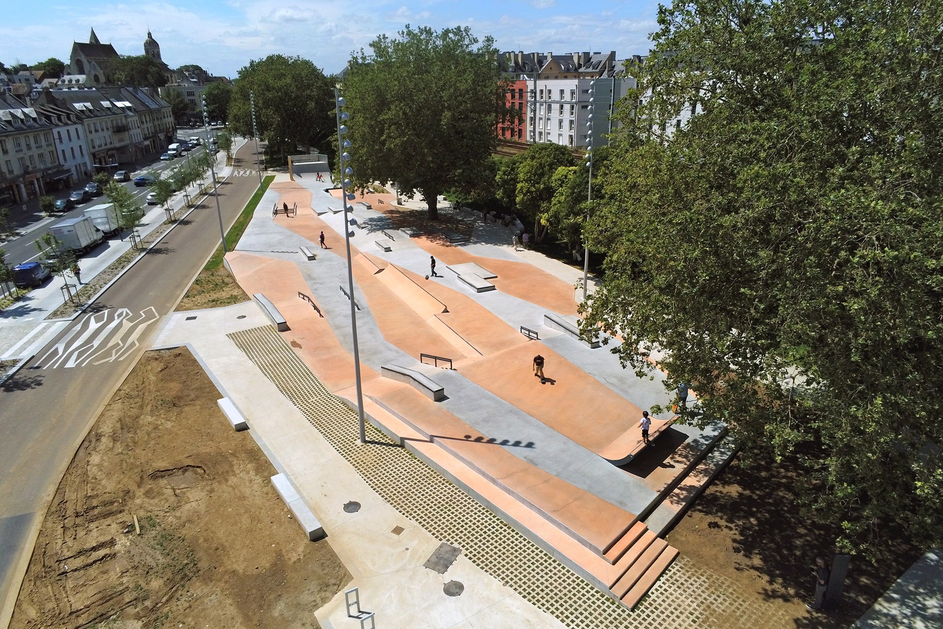 La Rue d' Auge Caen Skate Spot