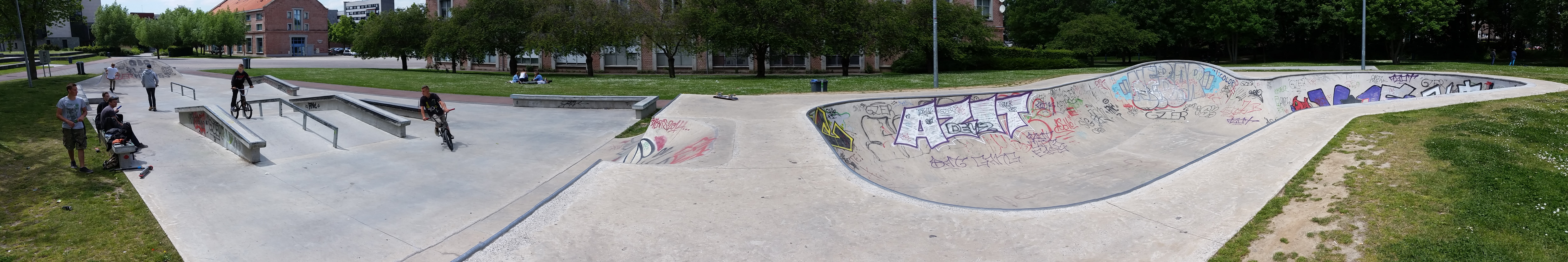 Cité U L' Arsenal Skatepark Douai Skate Spot 4/5