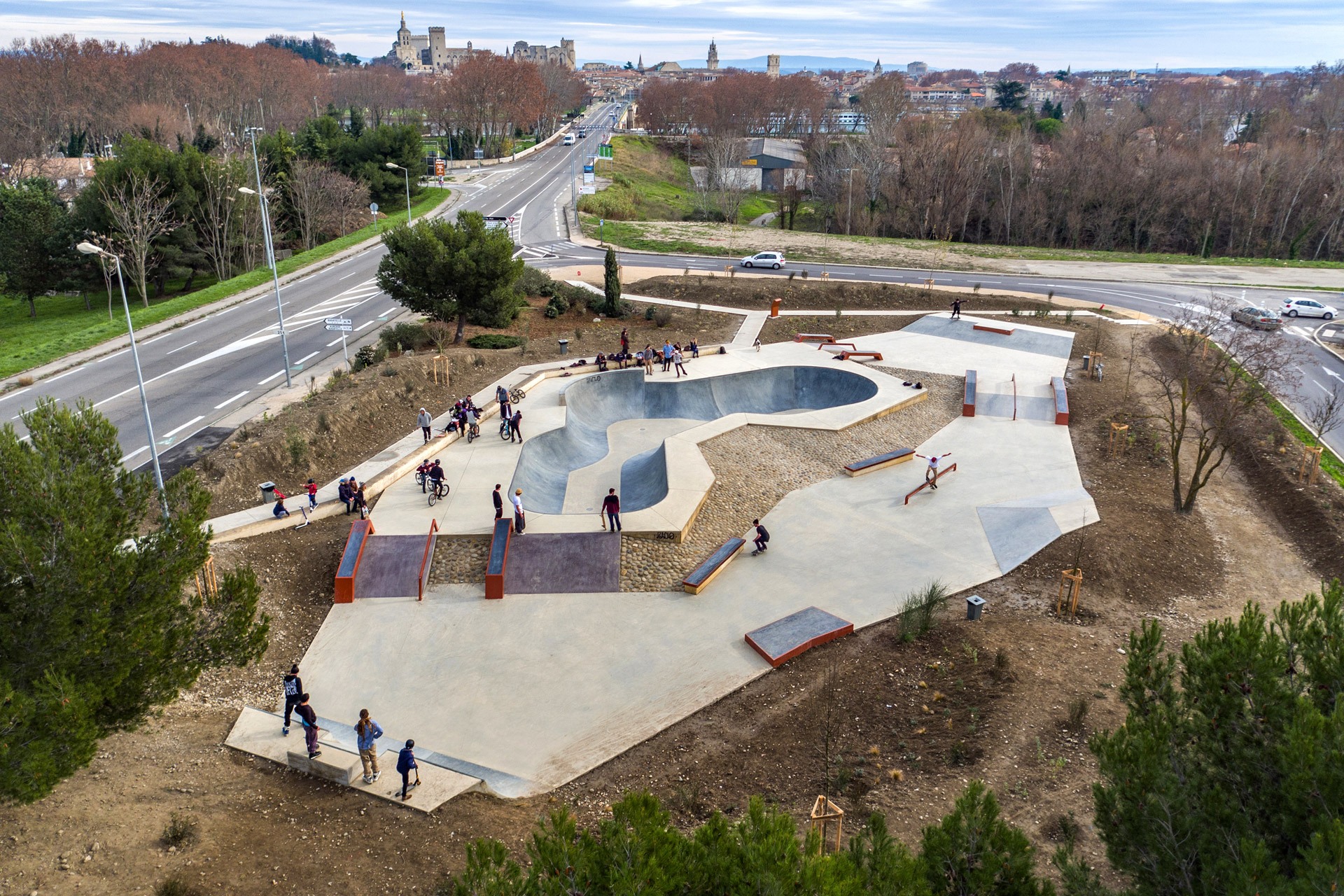 Ile de Piot Avignon Skate Spot