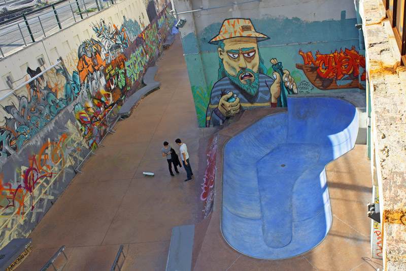 La Friche Skatepark Marseille Skate Spot 5/5