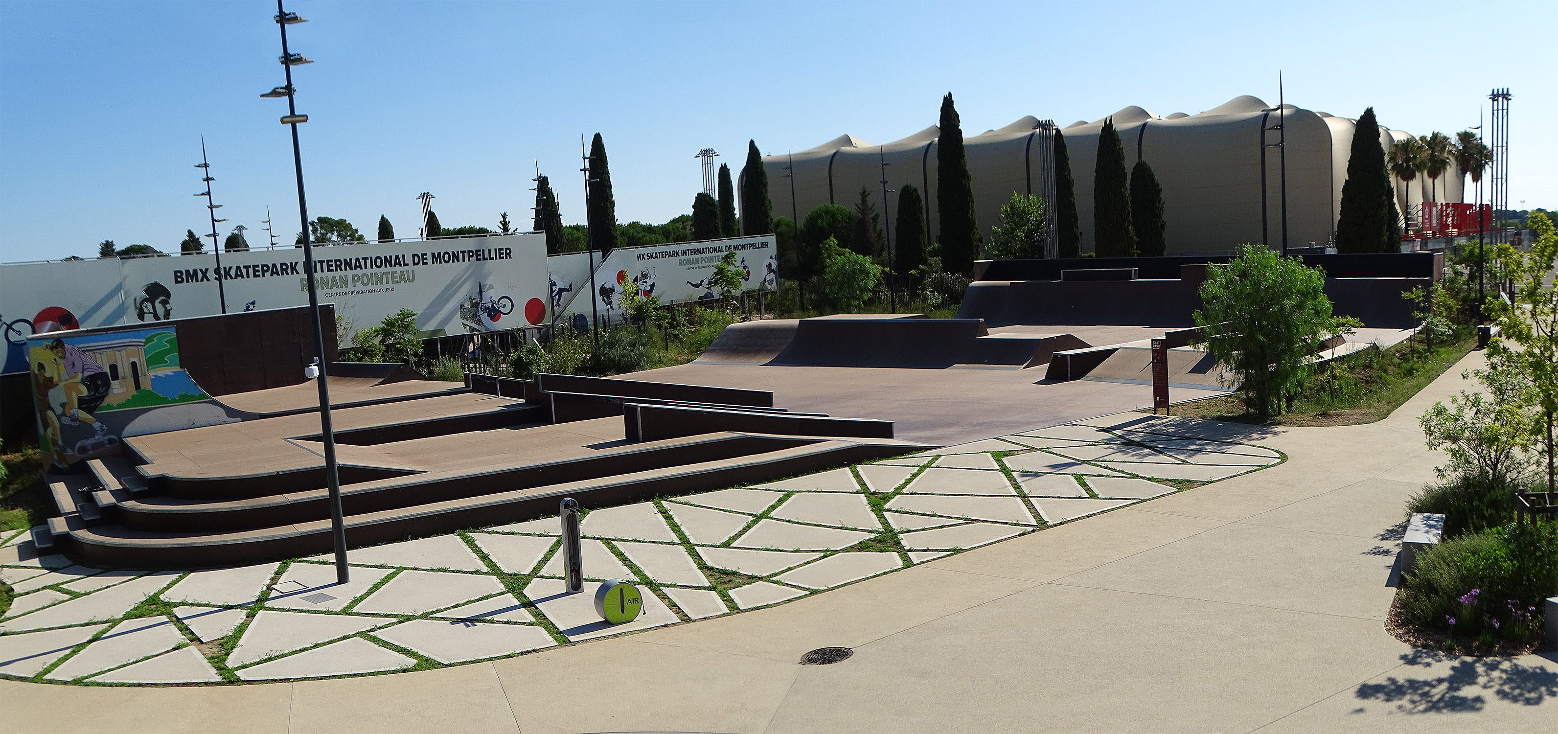 Grammont Park Montpellier Skate Spot