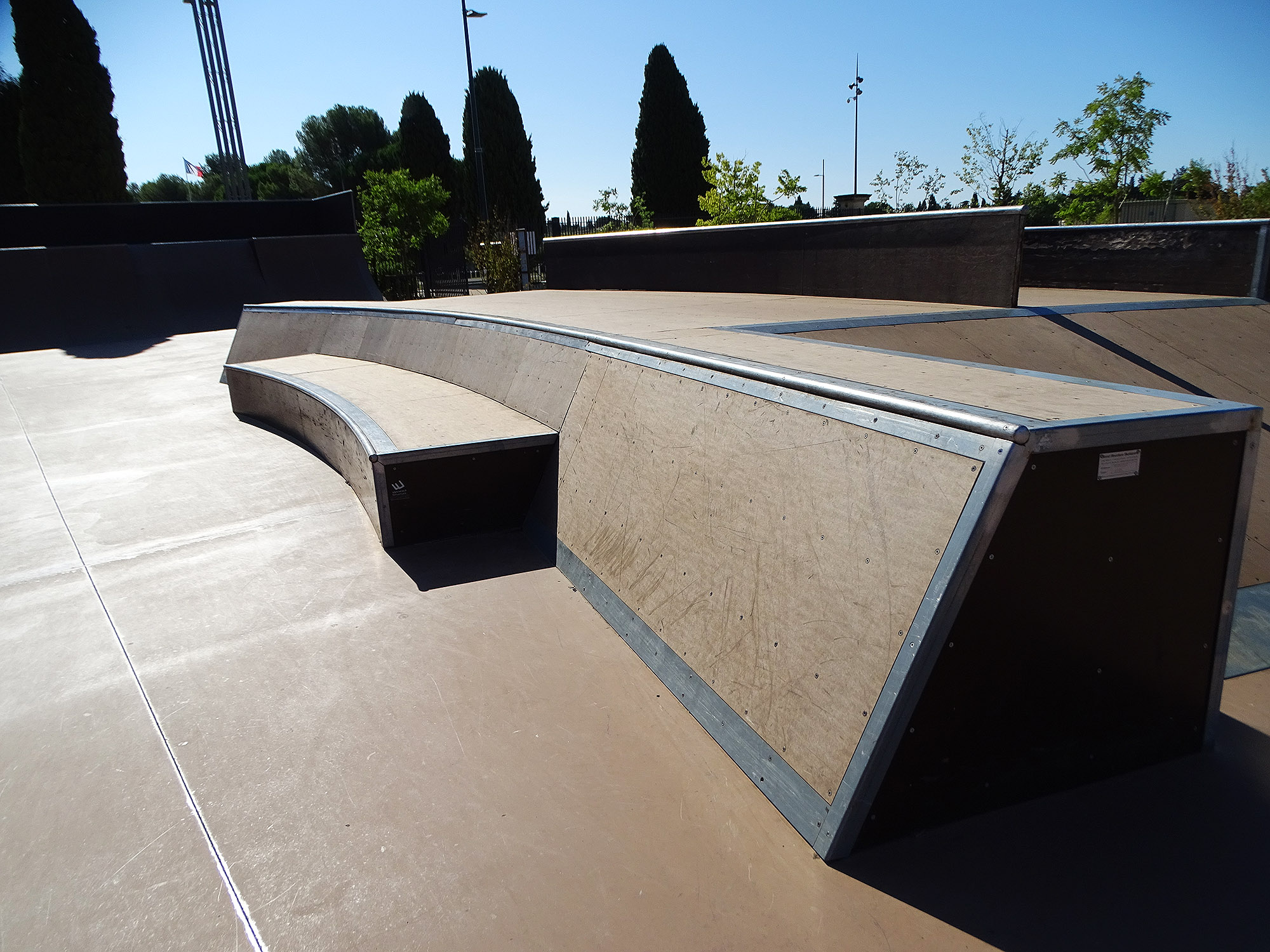 Grammont Park Skatepark Montpellier Skate Spot 5/5