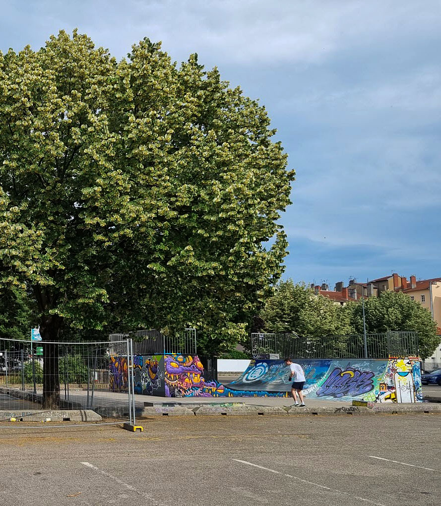 Parc Barros Villeurbanne Skate Spot