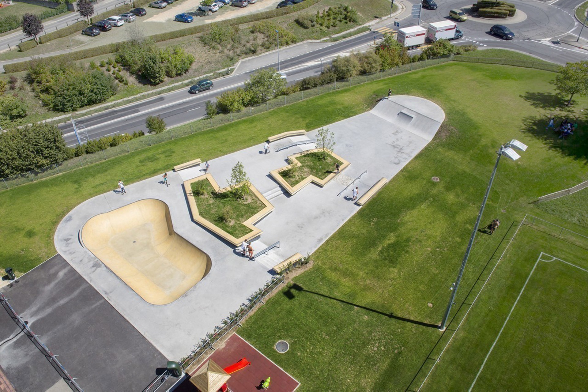 Cheseaux Skatepark Cheseaux sur Lausanne Skate Spot 3/5