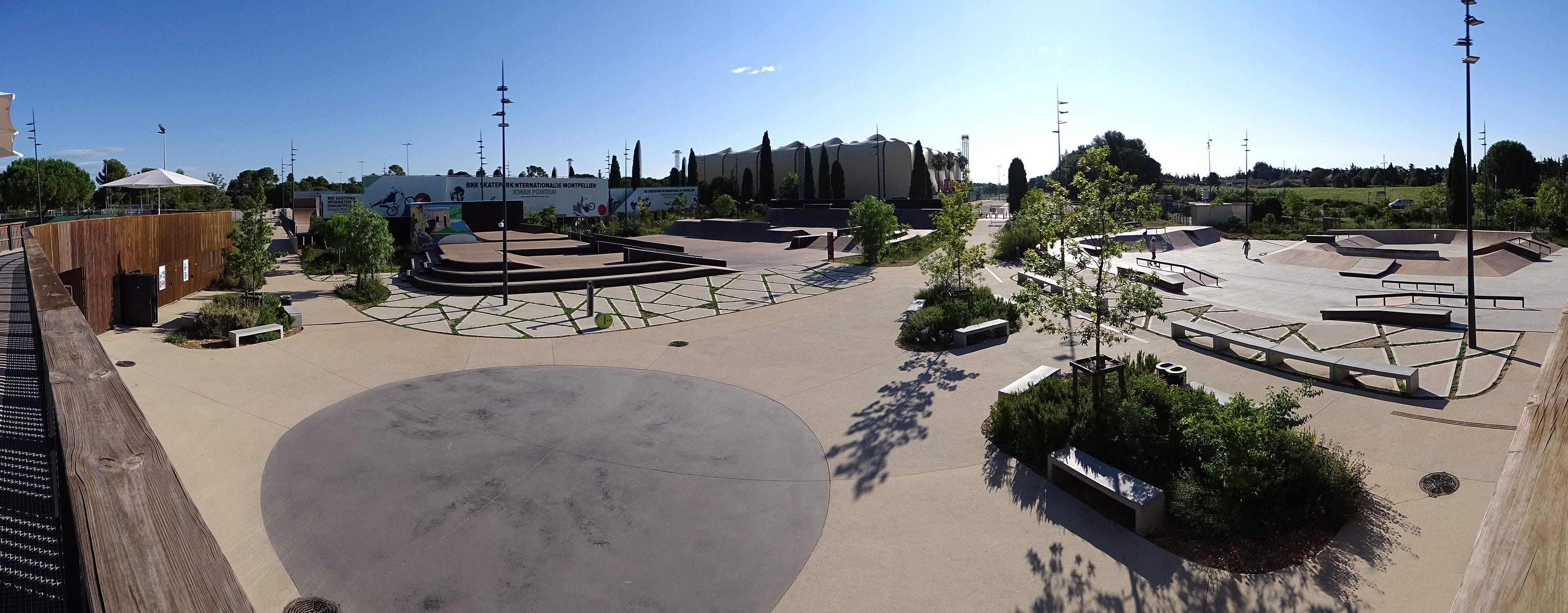 Grammont Park Skatepark Montpellier Skate Spot 5/5
