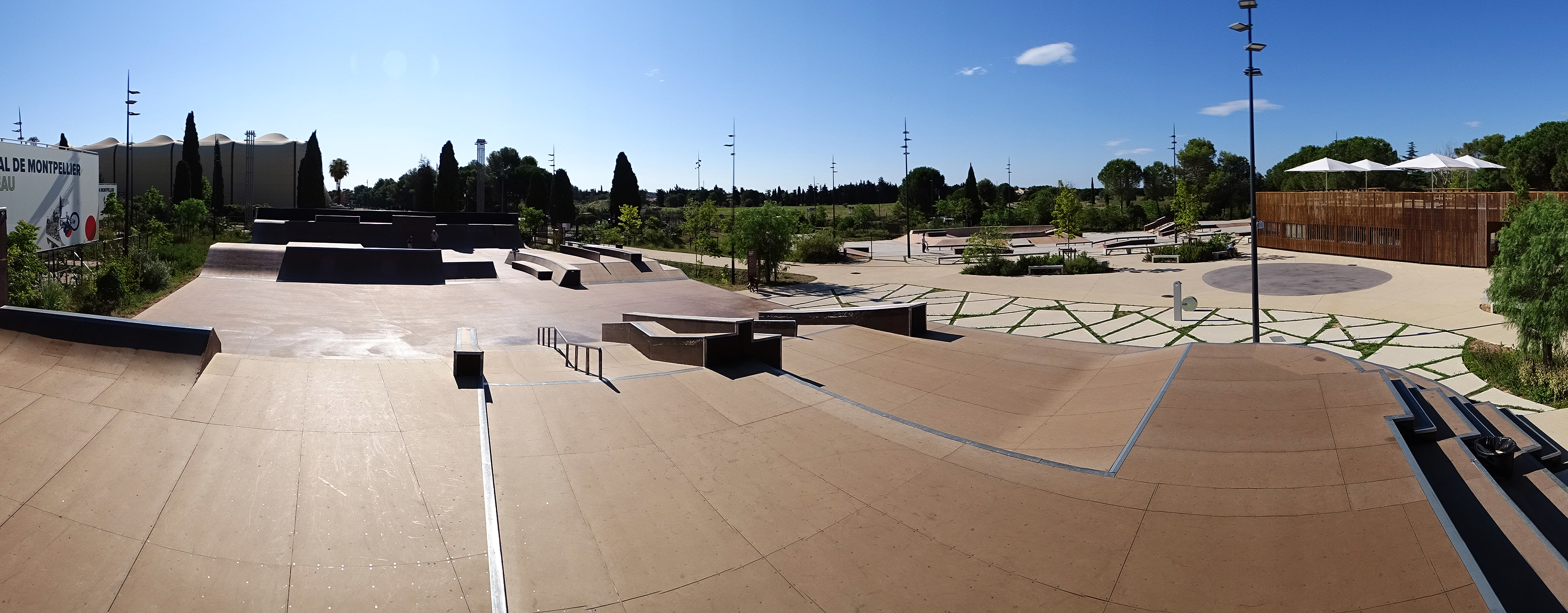 Grammont Park Skatepark Montpellier Skate Spot 5/5