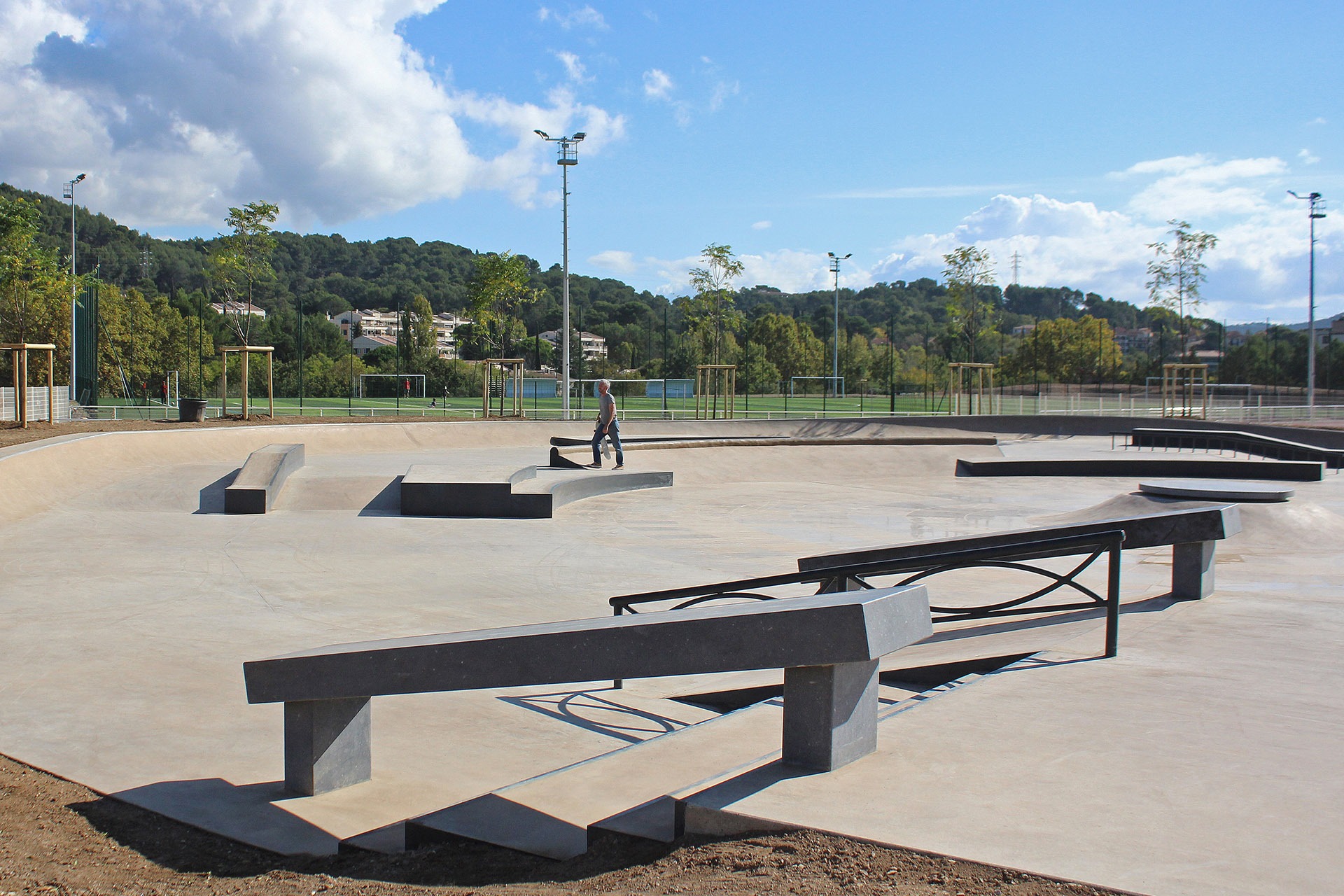 Carcassonne Skatepark Aix en Provence Skate Spot 4/5