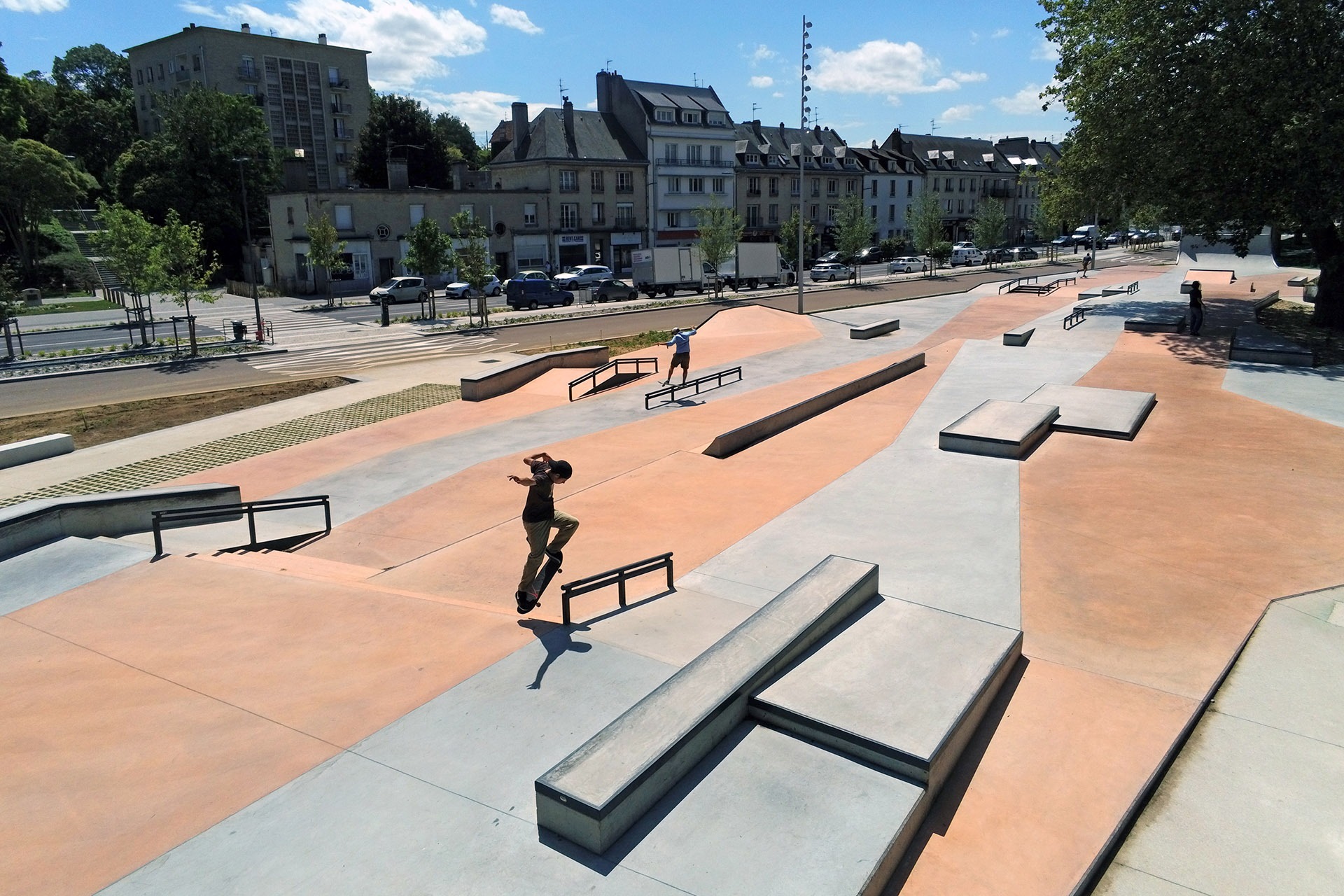 La Rue d' Auge Caen Skate Spot