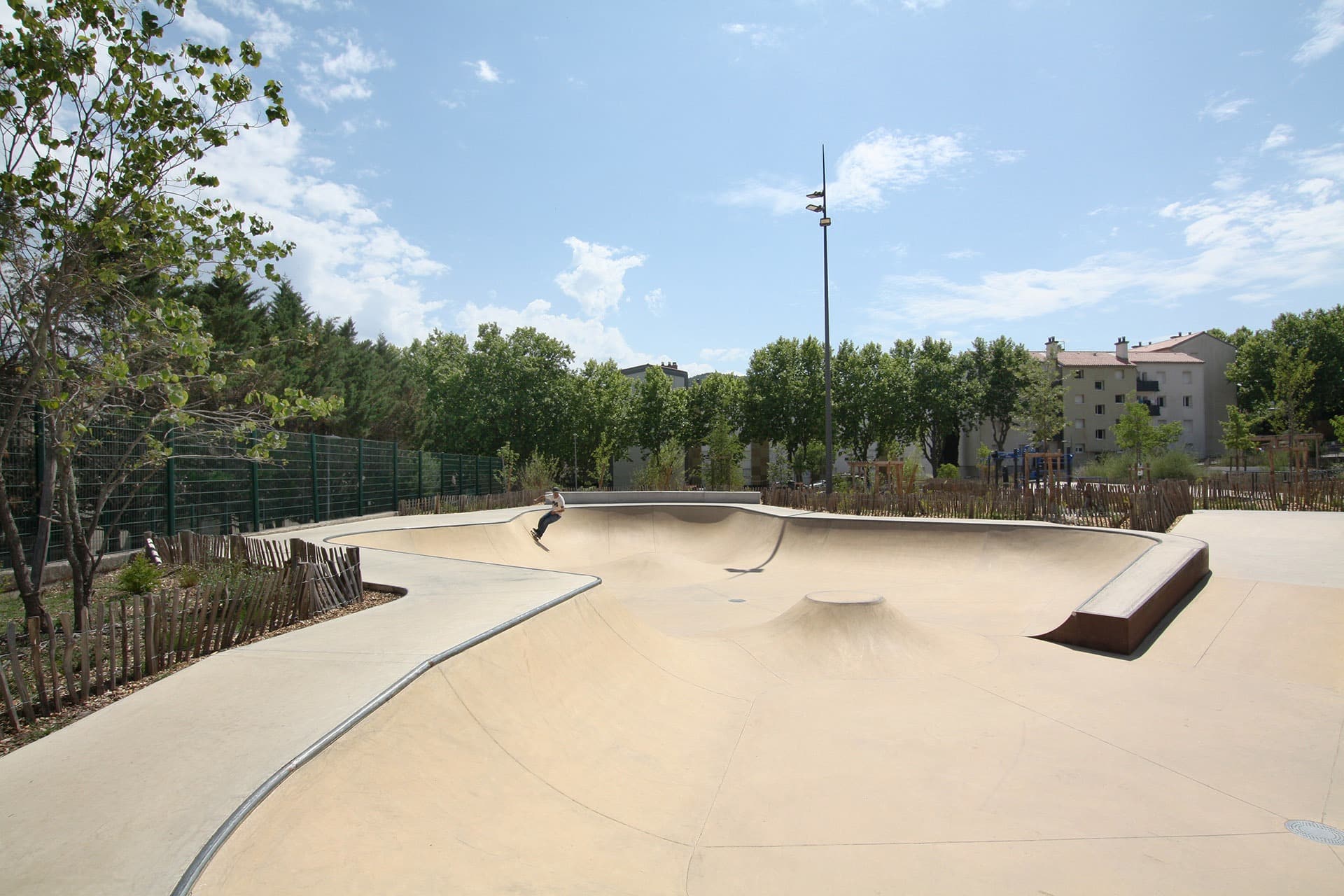 Parc du Grézac Skatepark Lodève Skate Spot 4/5