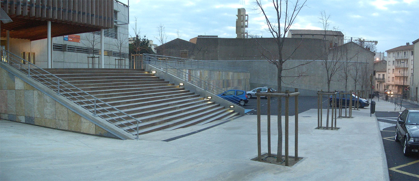 Collège Lucie Aubrac Béziers Skate Spot
