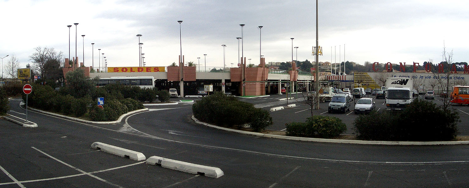 Auchan parking Béziers Skate Spot