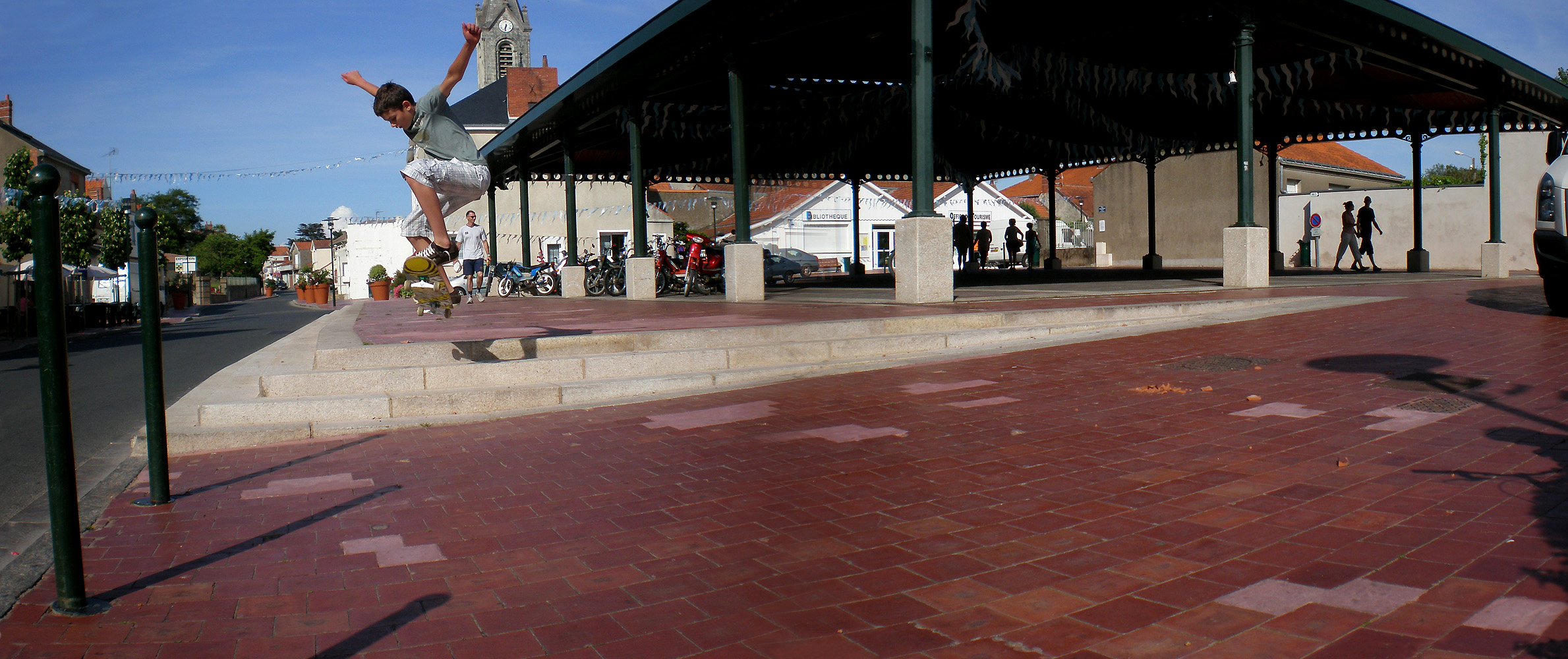 Halles La Bernerie en Retz Skate Spot
