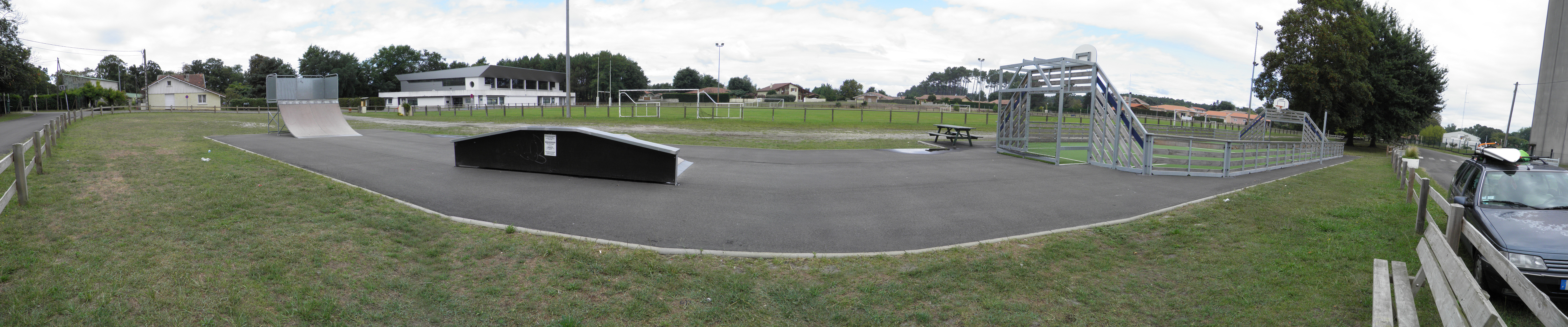 Le chateau d' eau Linxe Skate Spot