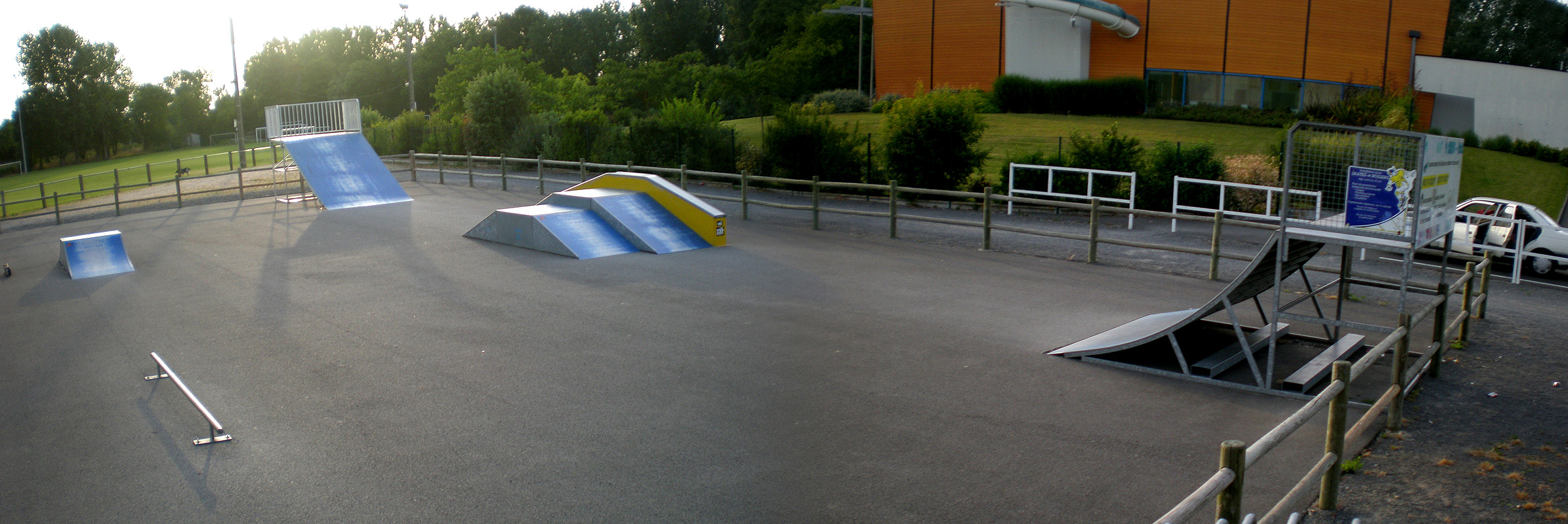 Le Falleron Machecoul Skate Spot
