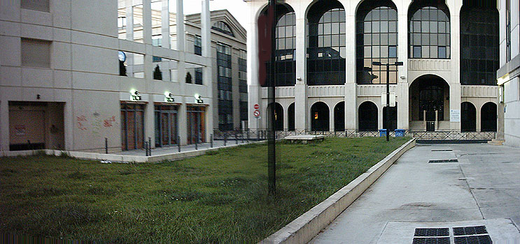 Place de Sparte Montpellier Skate Spot