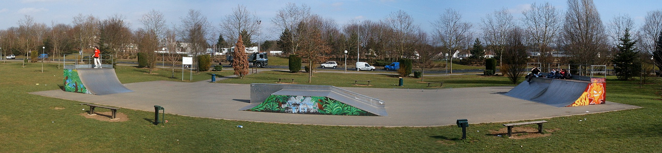 Parc Mekenheim Le Mée sur Seine Skate Spot