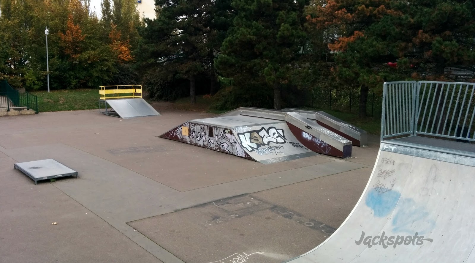 Collège Closeaux Rungis Skate Spot