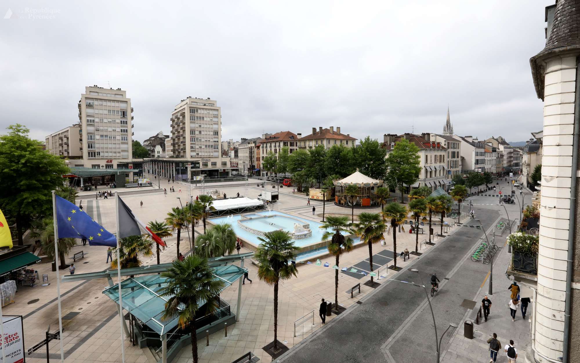 La Fontaine Pau Skate Spot