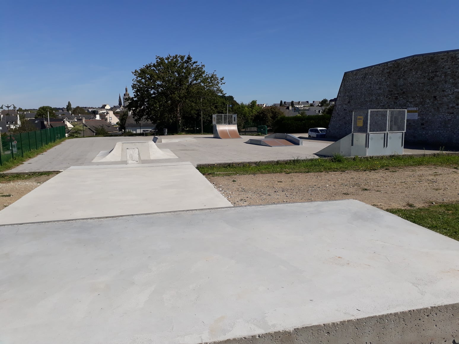 Gymnase de Kervern Pleyben Skate Spot