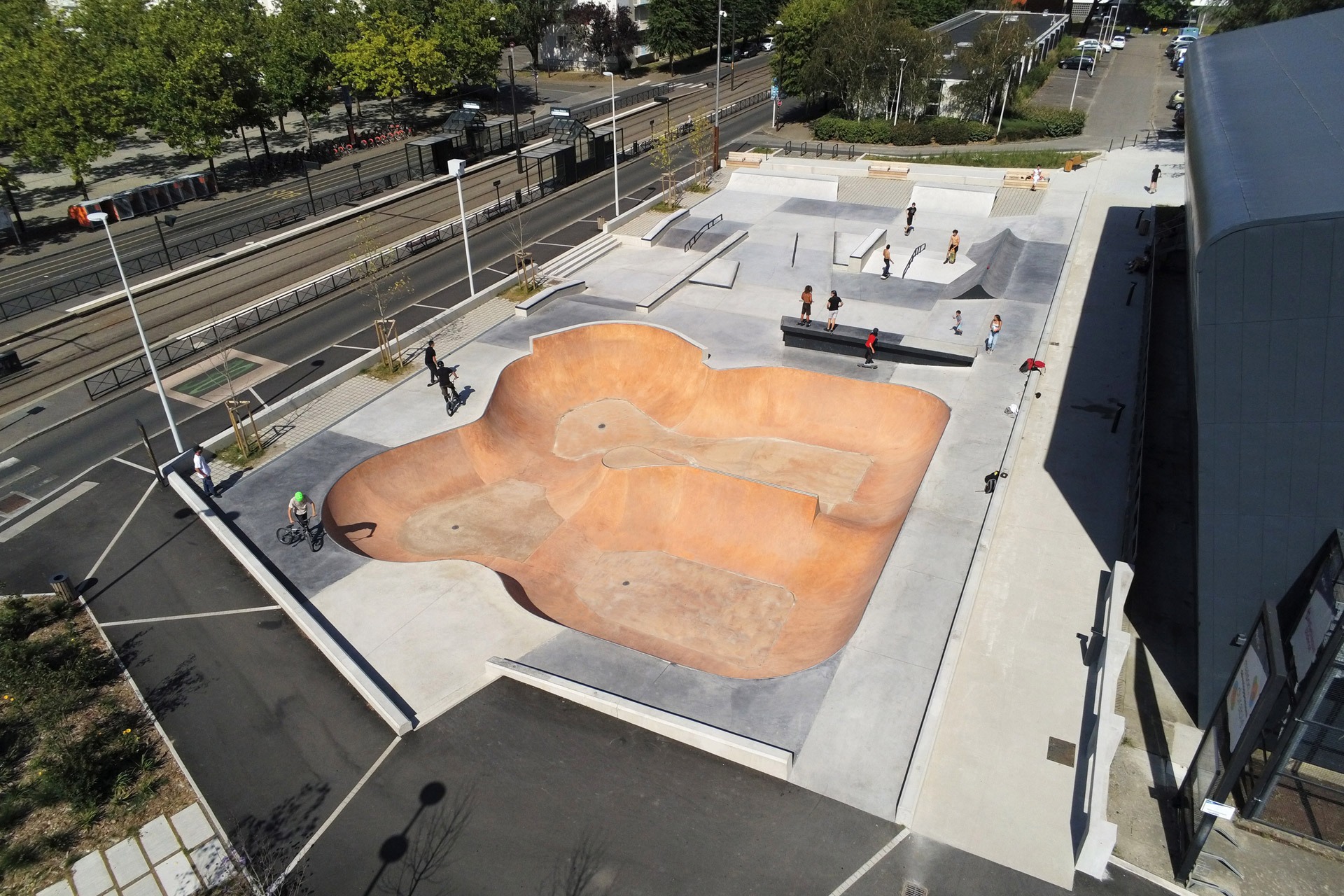 Médiathèque Diderot Rezé Skate Spot