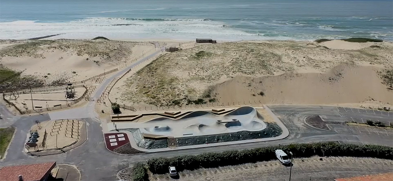 Le Penon Seignosse Skate Spot