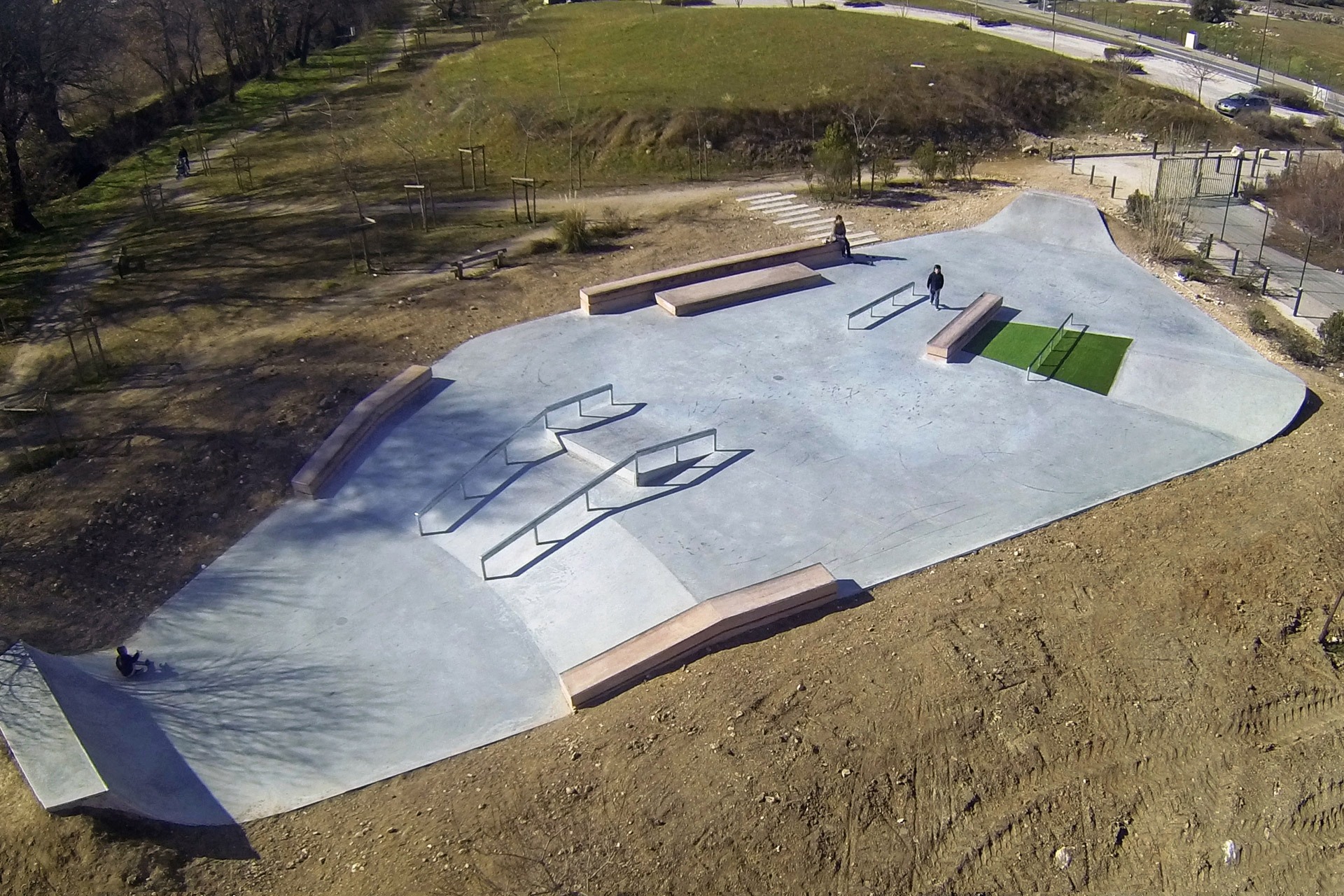 La Duranne Aix en Provence Skate Spot