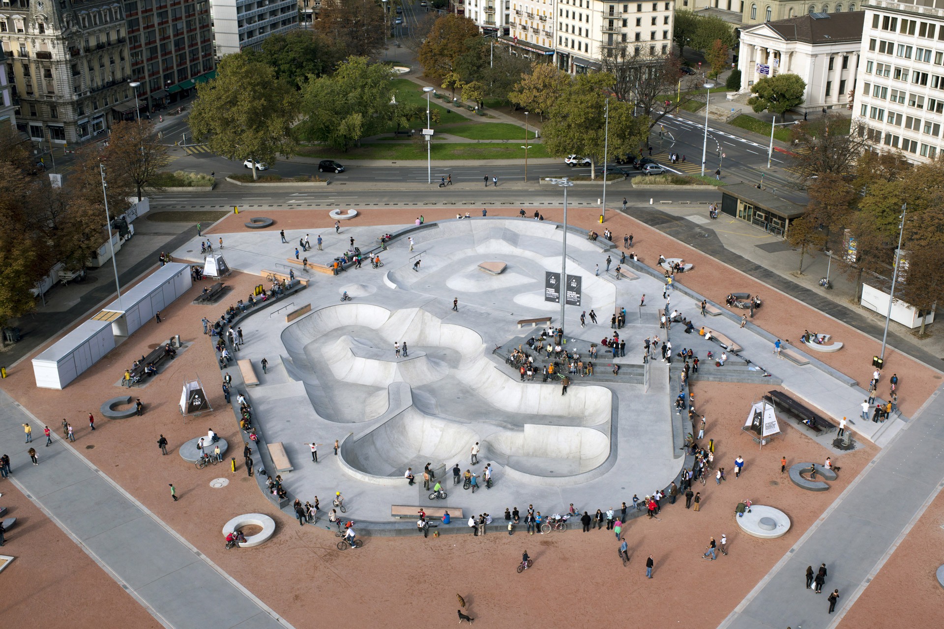 Plainpalais Genève Skate Spot