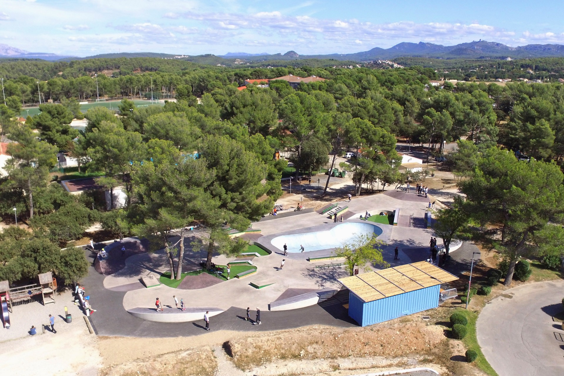 Complexe Sportif Martin Cabriès Skate Spot