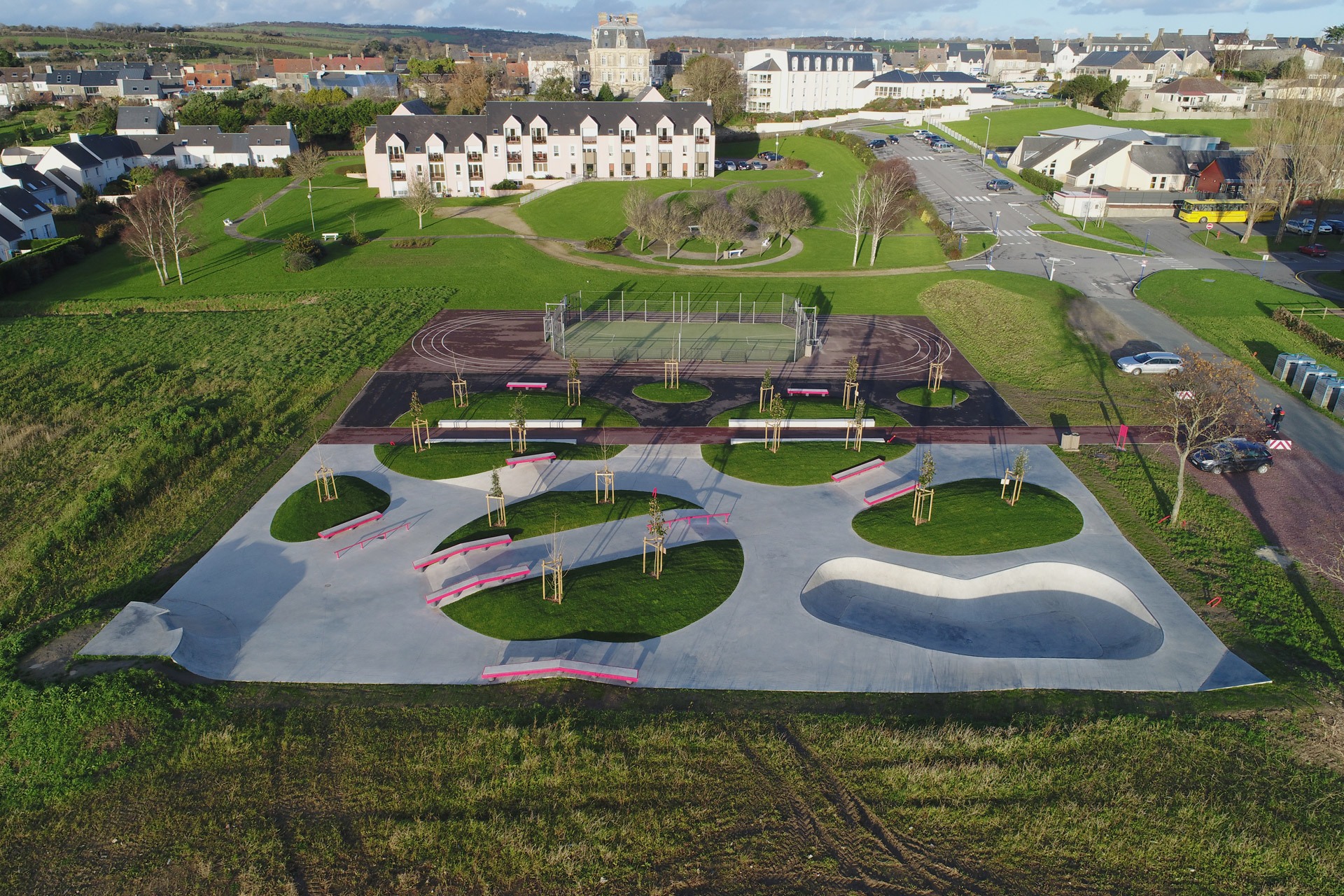 Planchodrome Barneville Carteret Skate Spot