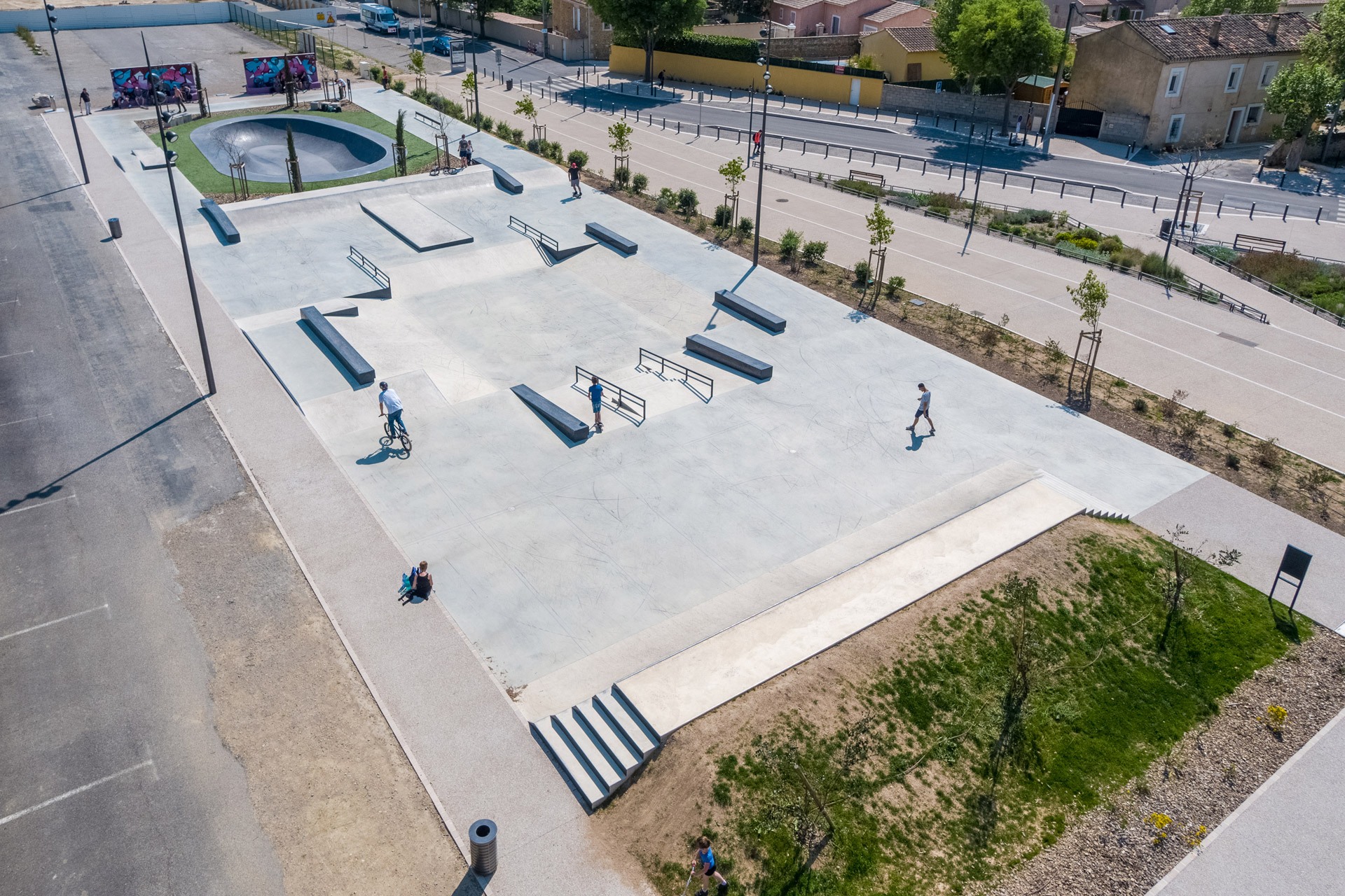 La Gare Salon de Provence Skate Spot
