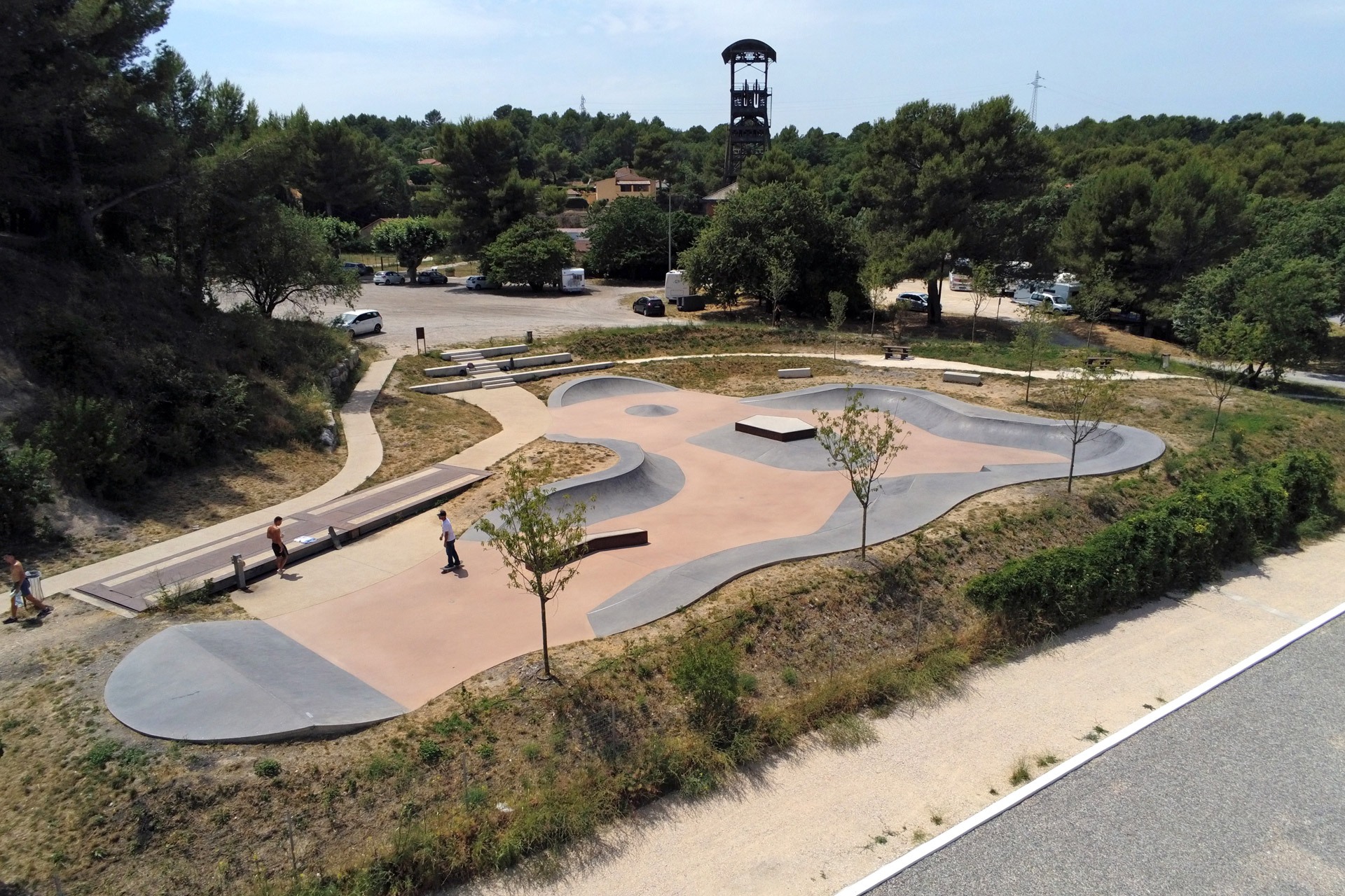 Musée de la mine Gréasque Skate Spot