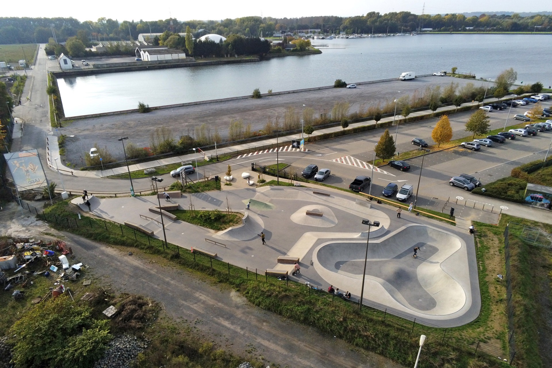 Le Grand Large Mons Skate Spot