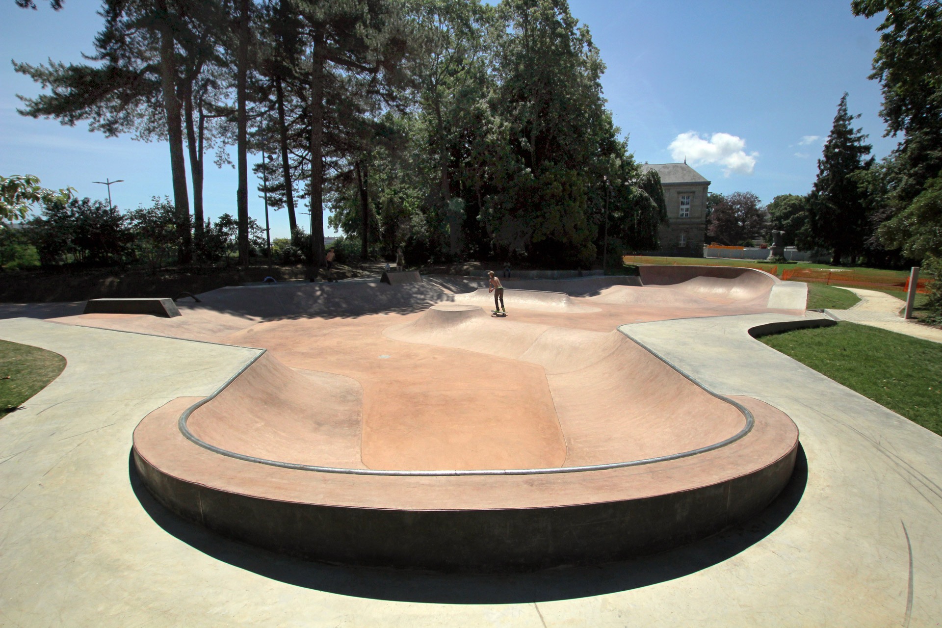 Parc des Promenades Saint Brieuc Skate Spot
