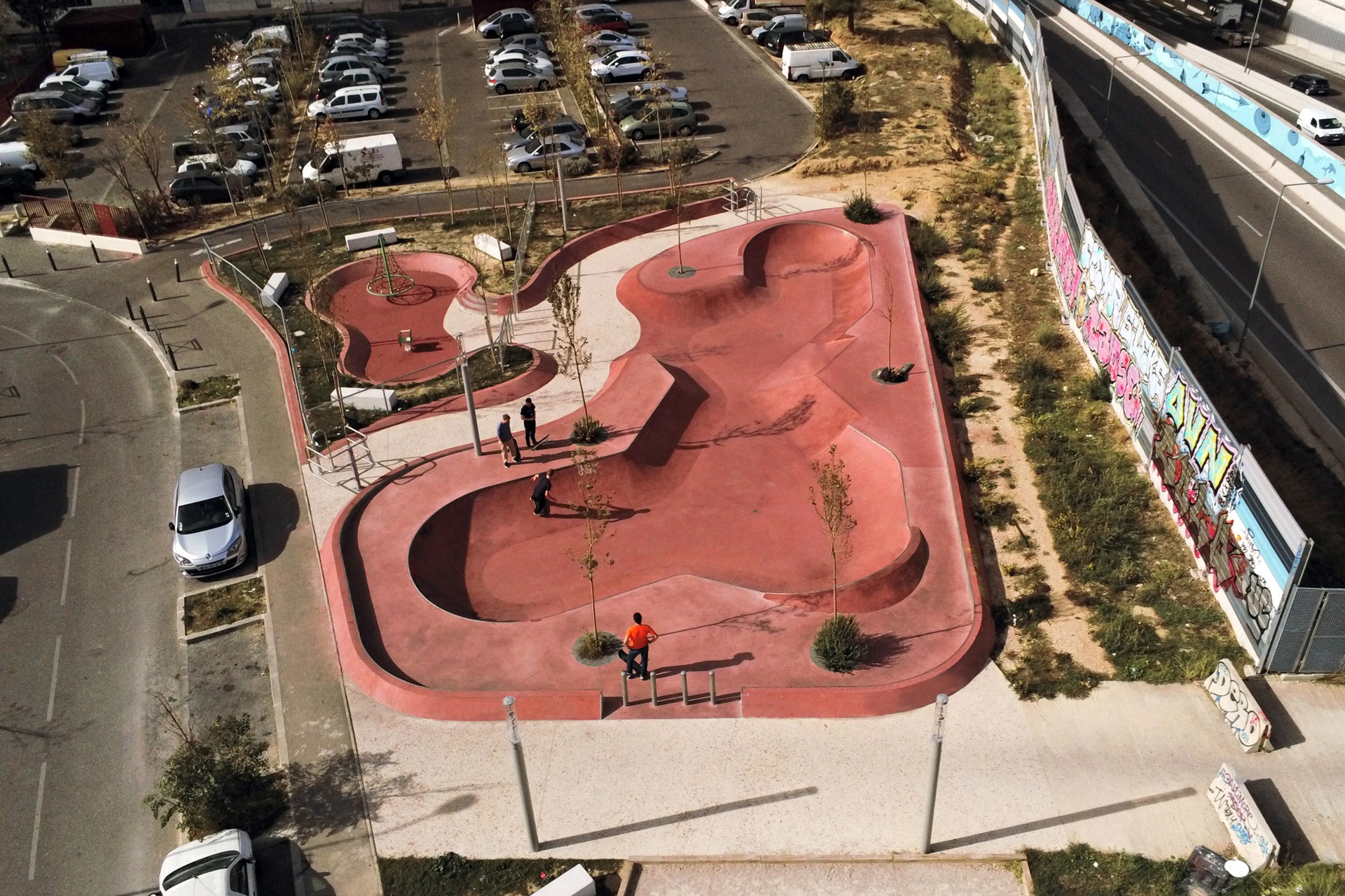 Les Lauriers Marseille Skate Spot